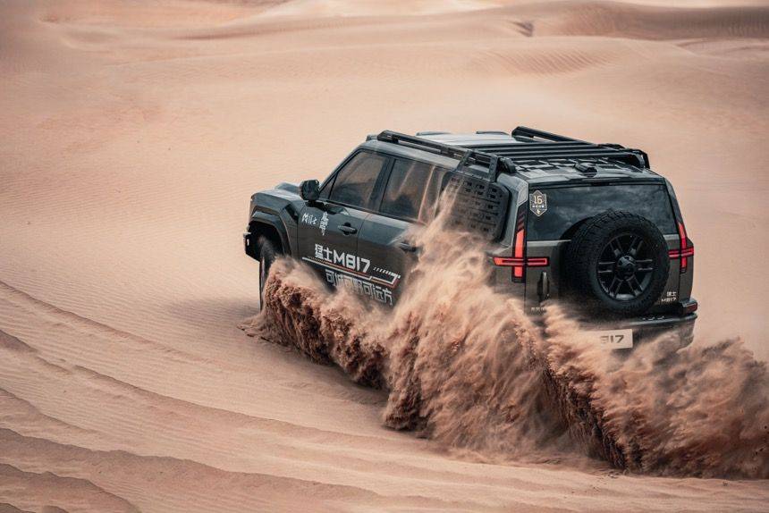 猛士M817以“五全實力”定義智能越野新標桿