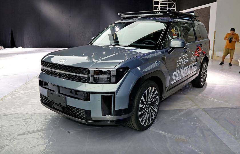 全新方盒子造型 采用混動與插混動力 現代新一代途勝諜照曝光